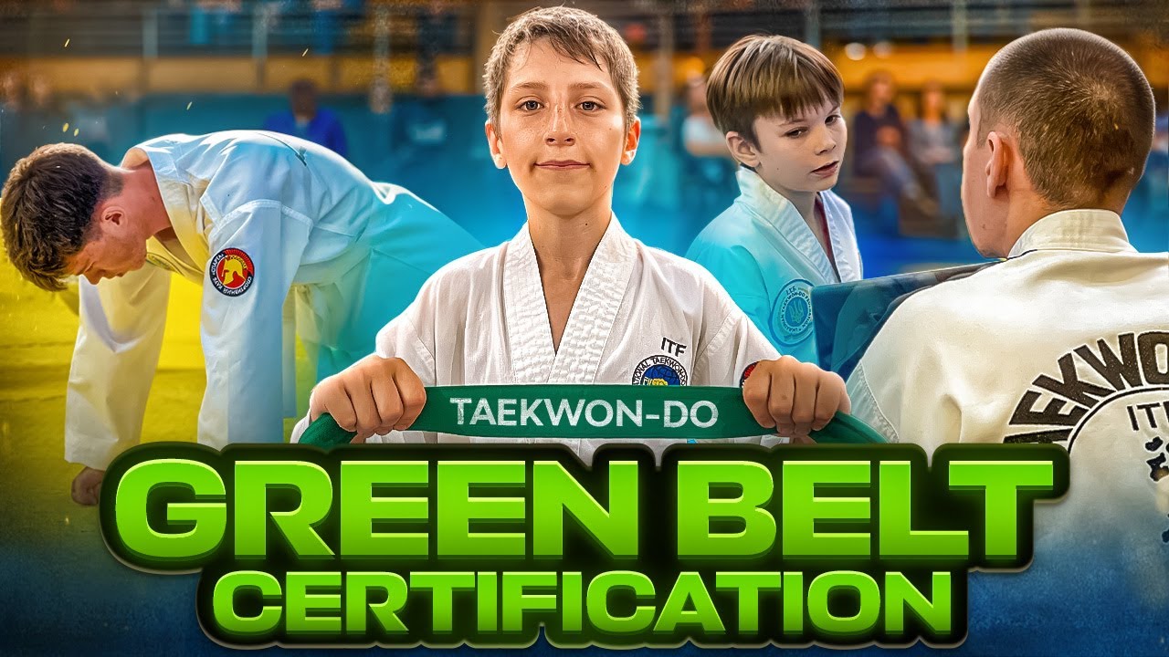 Green belt certification | Атестація на зелений пояс