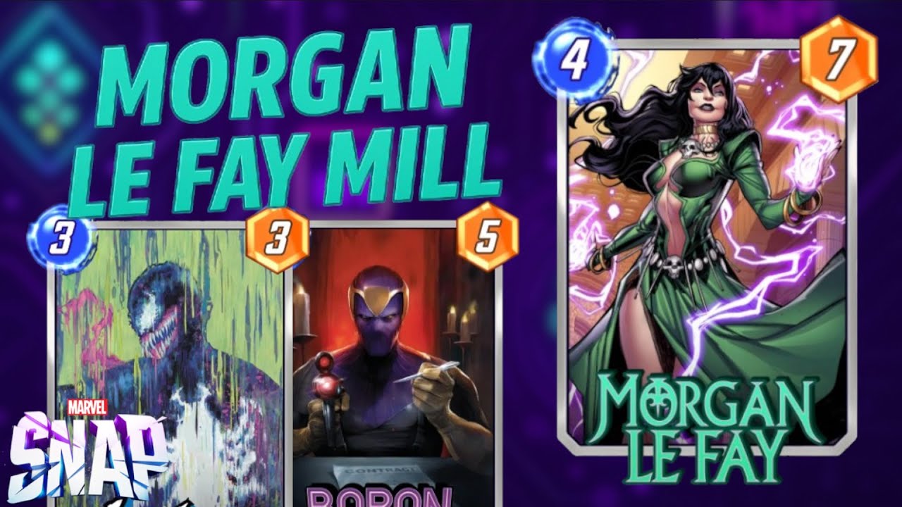 MILL IS BACK BBY!| Morgan Le Fay Mill| Marvel Snap