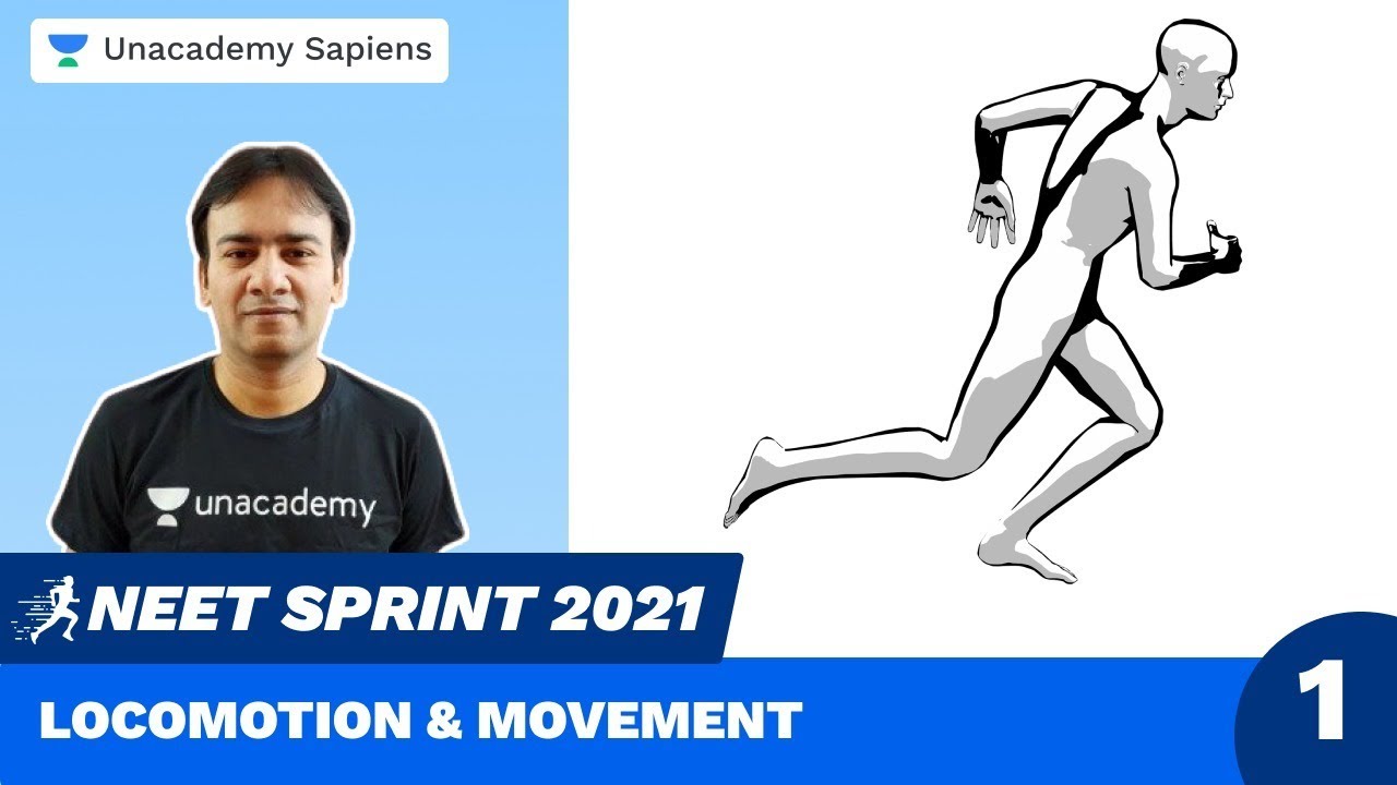 Locomotion & Movement Part 1 | Biology Sprint NEET 2021 | Dr R K Sir | Unacademy Sapiens