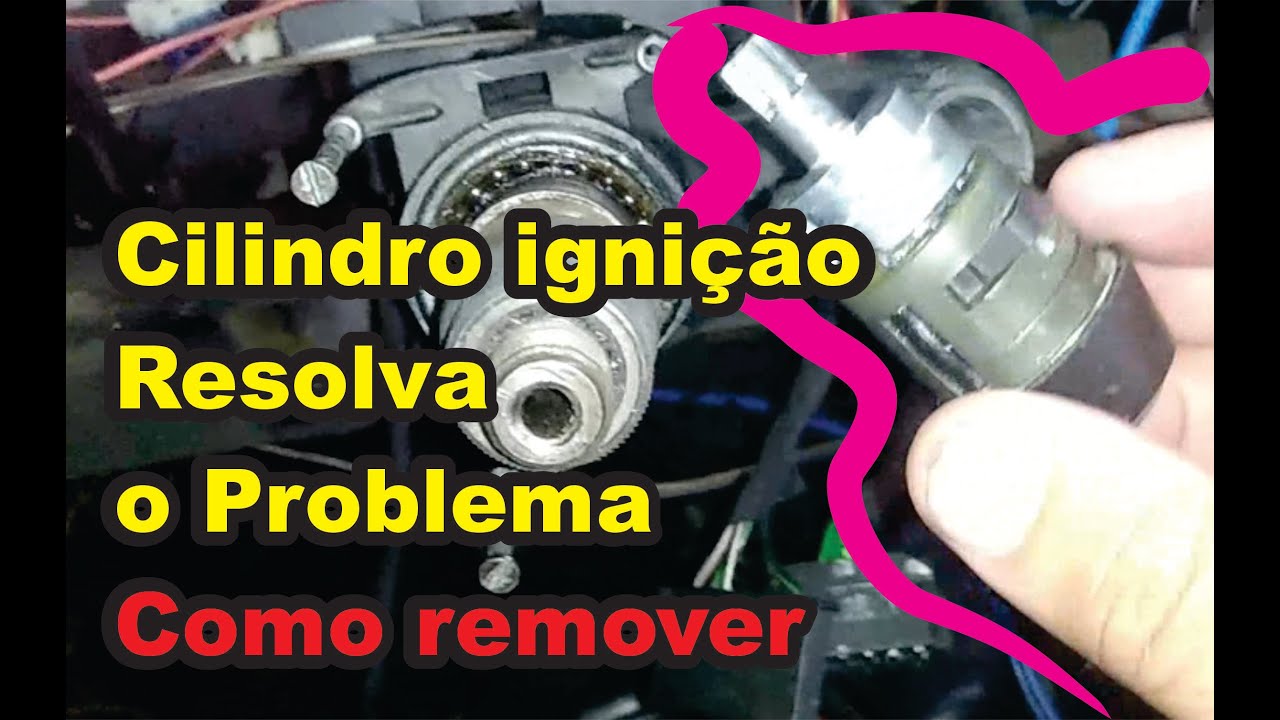 How to change ignition cylinder golf 3- Como trocar cilindro de ignição do golf mk3-defeito partida
