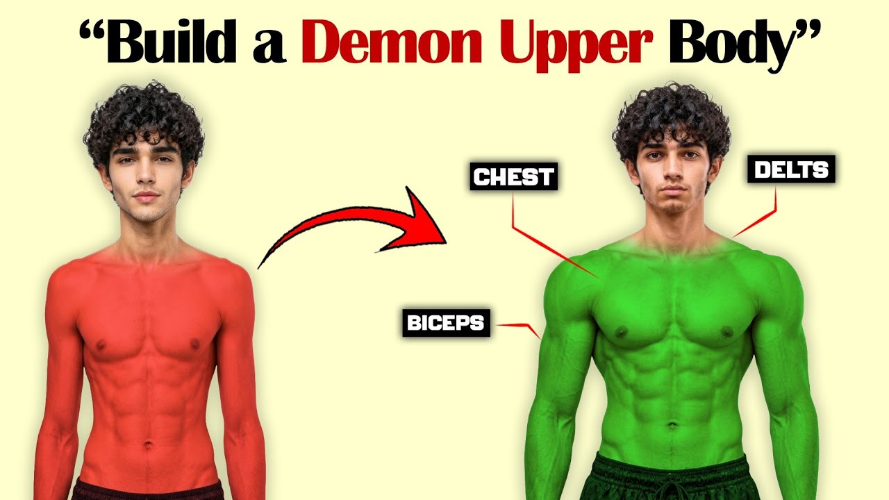 Train these muscles if you want DEMON UPPER BODY 💀