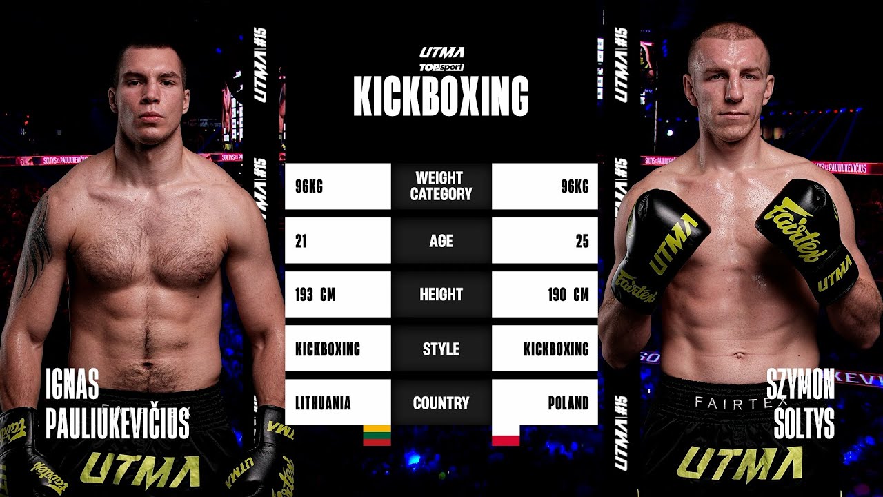 IGNAS PAULIUKEVIČIUS vs SZYMON SOLTYS | FULL FIGHT | UTMA 15