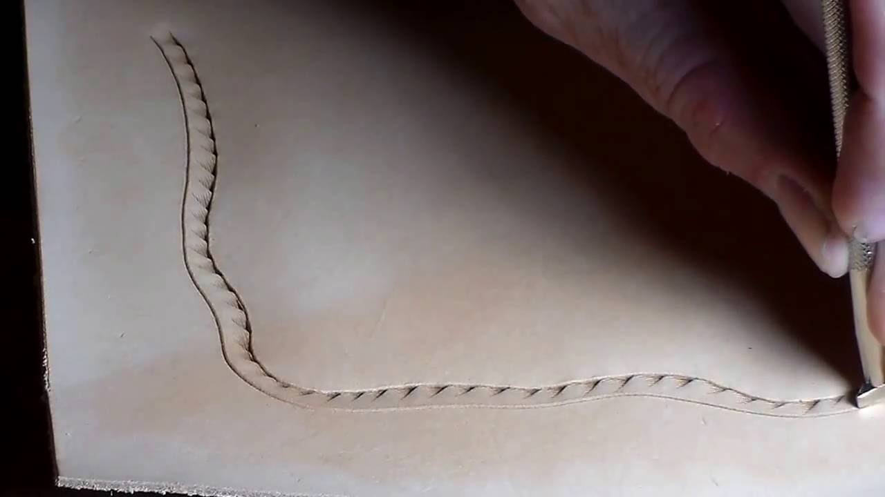 Rope edge decoration