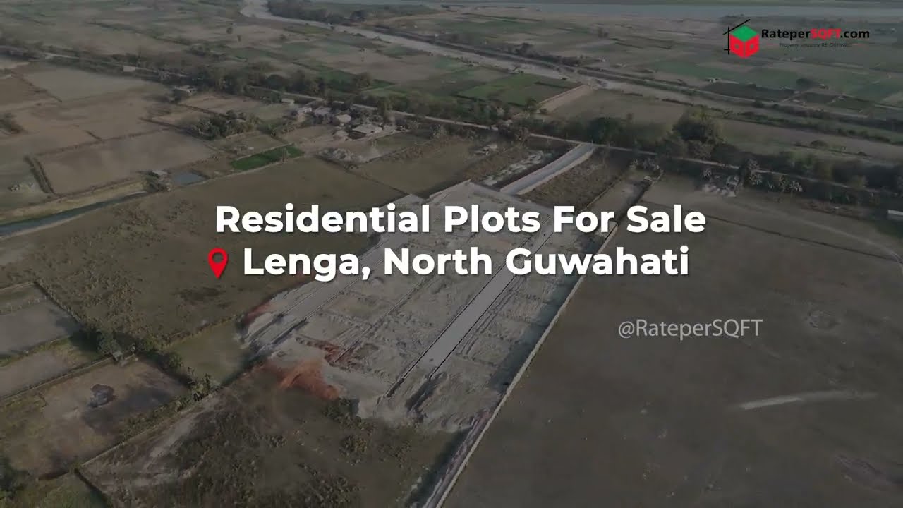Residential Plots for Sale in📍Lenga, North Guwahati | 1 Katha 10 Lechas Fully Developed Land | Assam