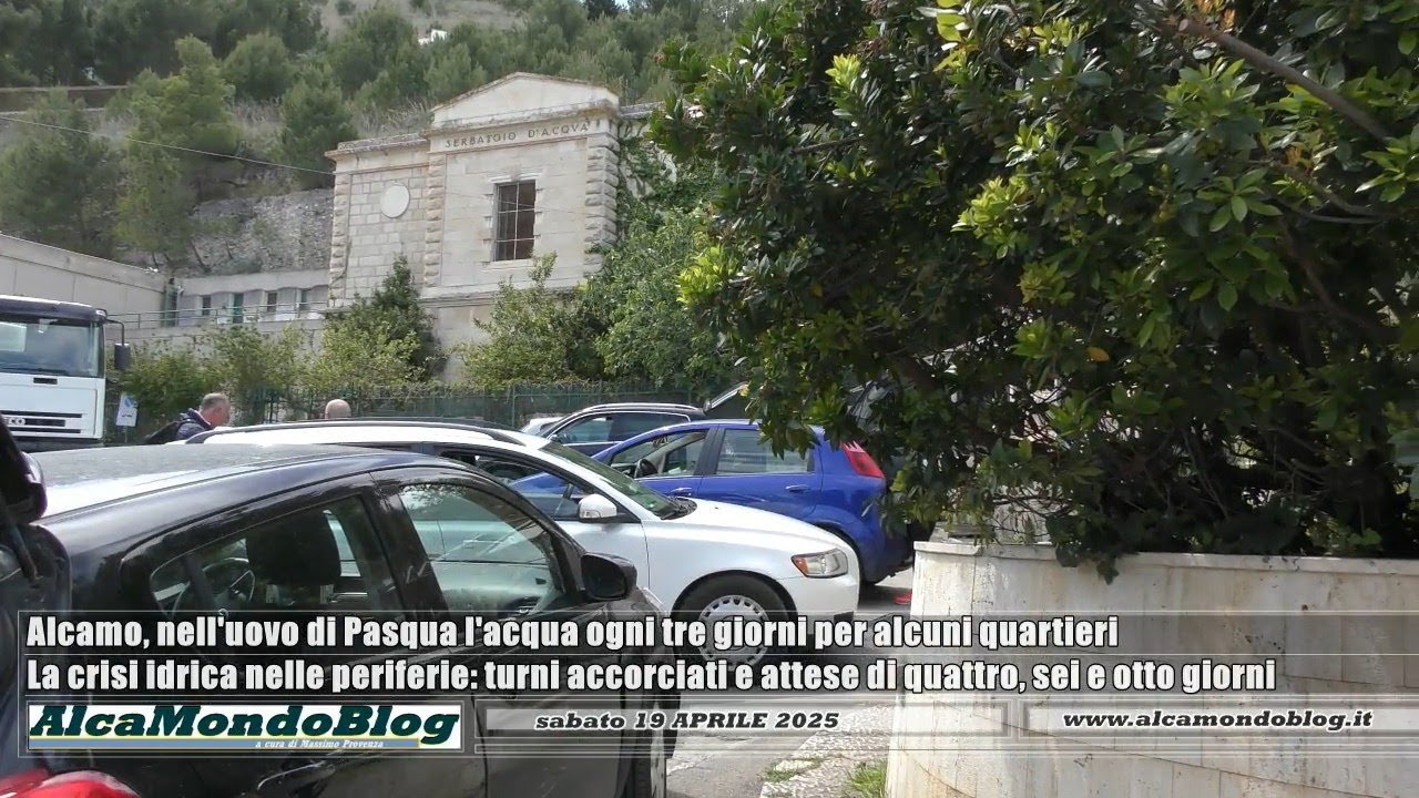 Alcamo, nell'uovo di Pasqua acqua ogni tre giorni per alcuni quartieri. Soffrono ancora le periferie