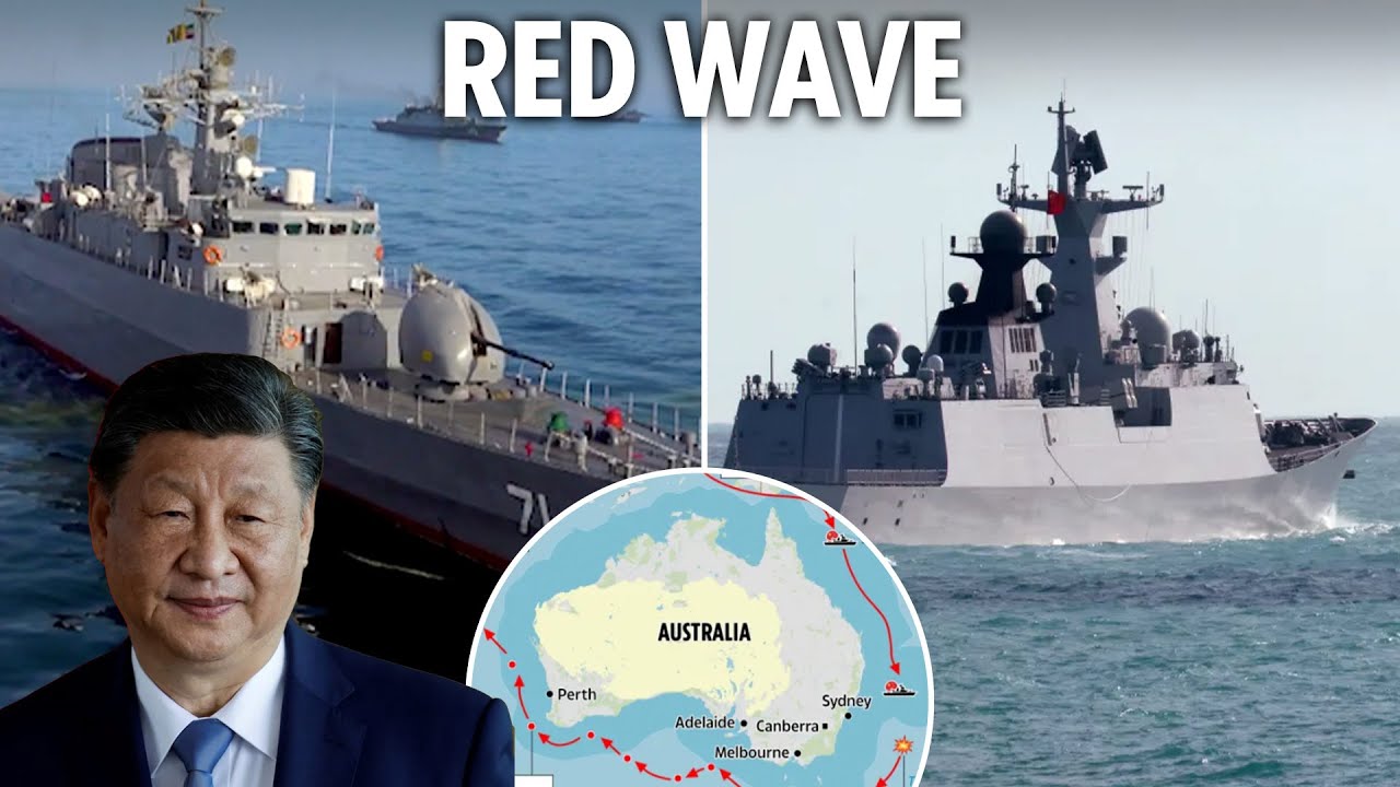 Chinese warships ENCIRCLE Australia as Xi Jinping flexes muscle at West