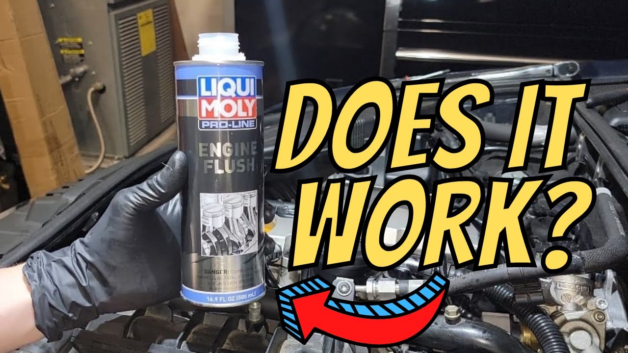 Промывка двигателя LiquiMoly | Работает ли она?