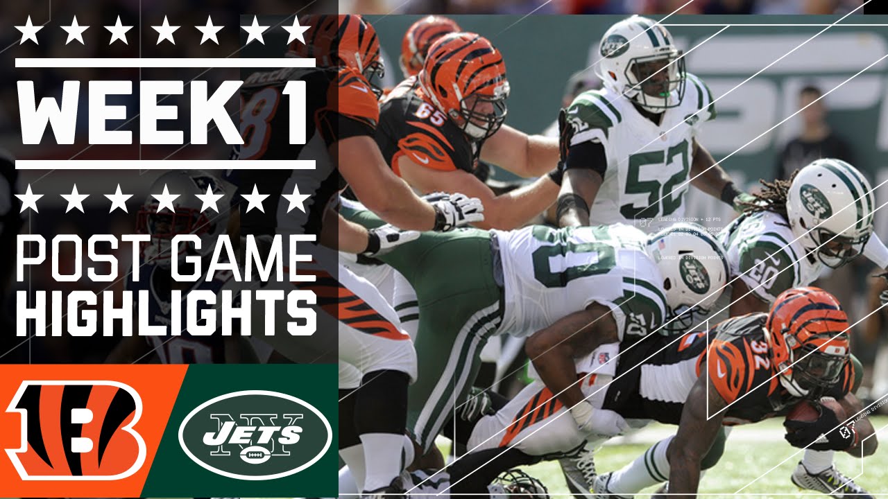 Bengals vs. Jets | NFL Week 1 Game Highlights