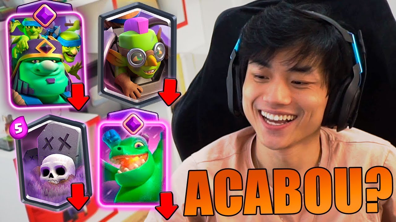 NUNCA VI ISSO NA HISTÓRIA DO CLASH ROYALE!! O META MAIS TÓXICO DE TODOS