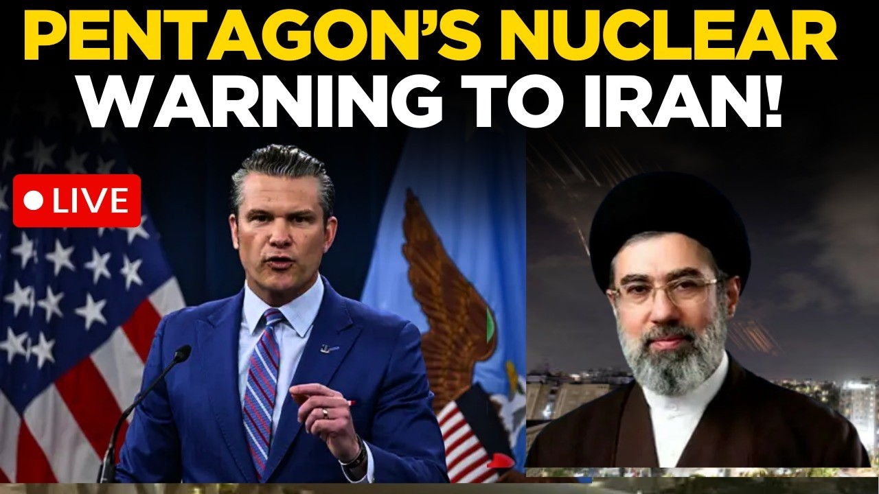 Breaking News LIVE: Pentagon Issues Nuclear Warning To Iran | Pete Hegseth | Trump | US-Iran War