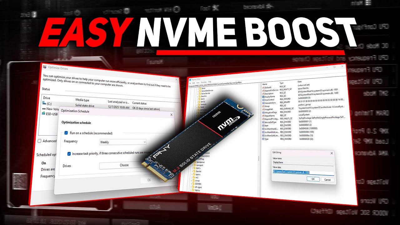 Оптимизируйте NVMe для игр — устраните микрозадержки и медленную загрузку в играх