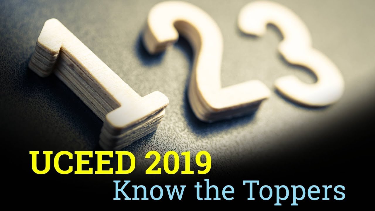 UCEED 2019 - Know the Toppers