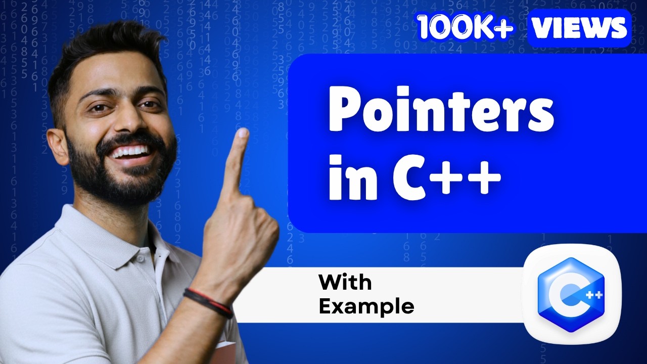 Lec-32: Understanding Pointers in C++ Programming | Step-by-Step Guide with Examples