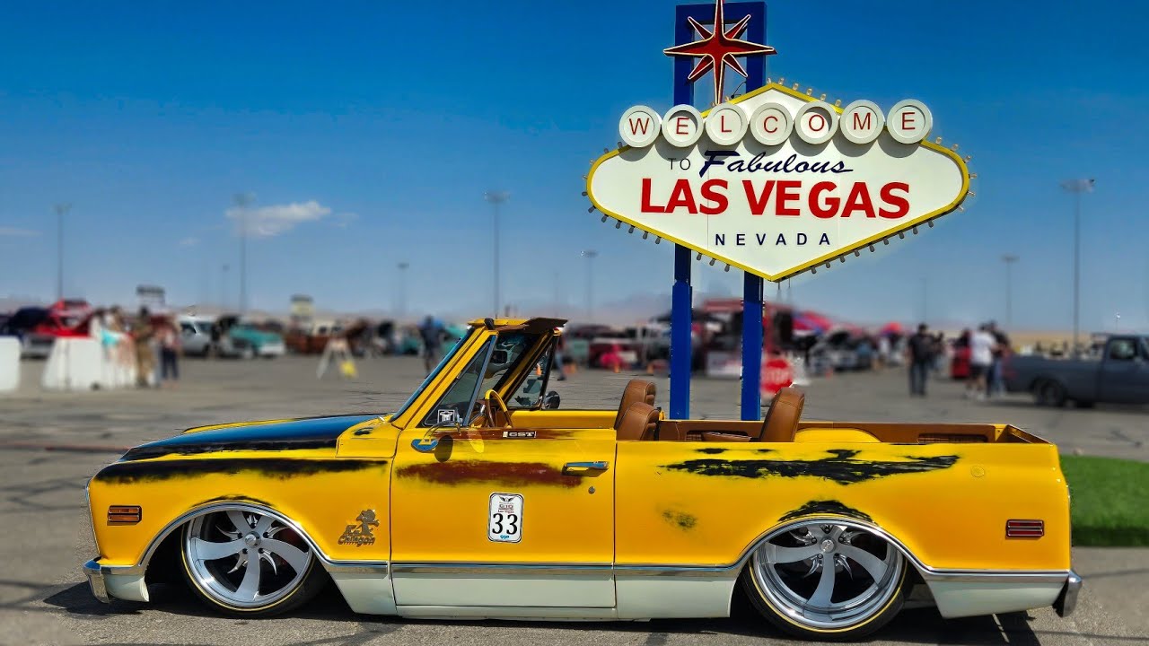LAS VEGAS HOTTEST TRUCK SHOW 2025 🔥 | Classic, Custom, Hotrods, Modified, Restoration Trucks in 4k