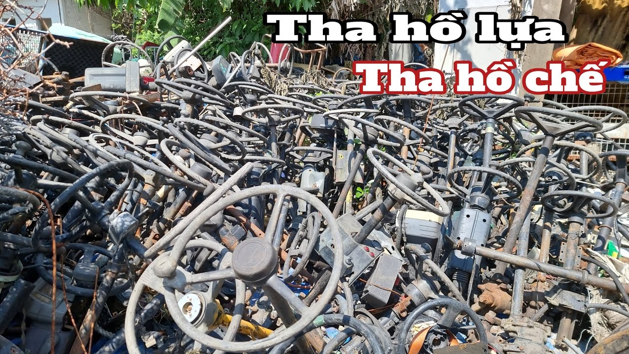 Vô Lăng Hàng Bãi Đổ Đống Như Núi - Cân Ký Lụm Tiền