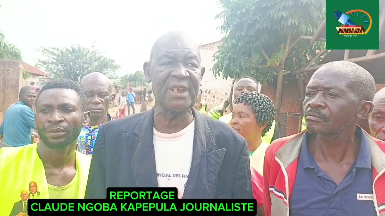 Les travaux d'assainissement du quartier Tshiowa à Ngandajika ont eu lieu ce samedi 21 février 2026