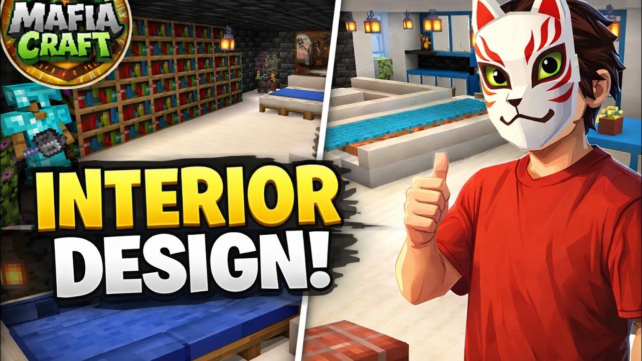 INSANE Minecraft Modern House Interior! My first video