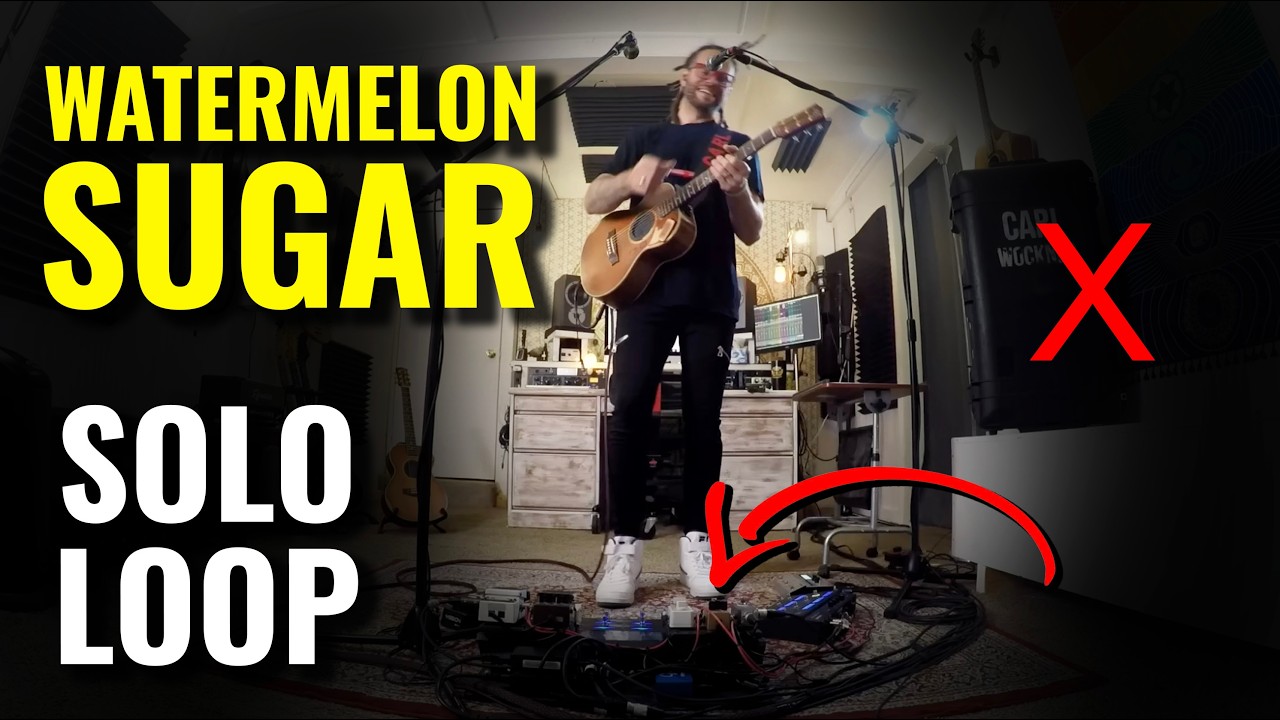 Carl Wockner - Watermelon Sugar (Harry Styles Live Looping Cover)