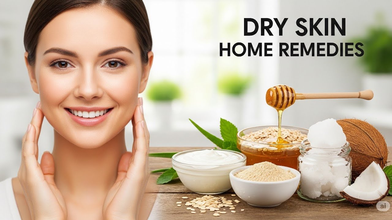 Dry Skin Ka Permanent Solution | Home Remedies | Dry Skin Home Remedies | Get Glowing Skin Naturally