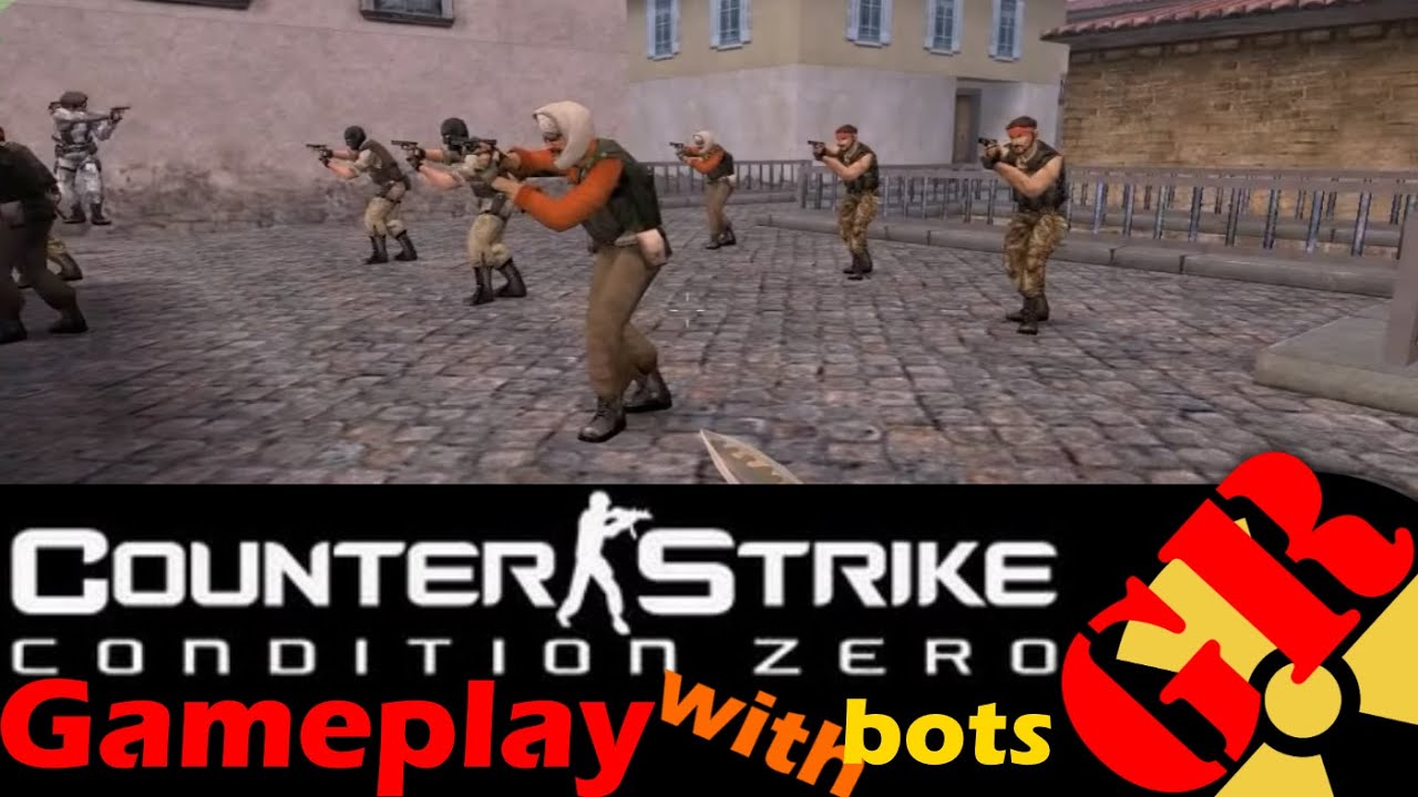 Counter-Strike: Condition Zero gameplay with Hard bots - Italy - Terrorist