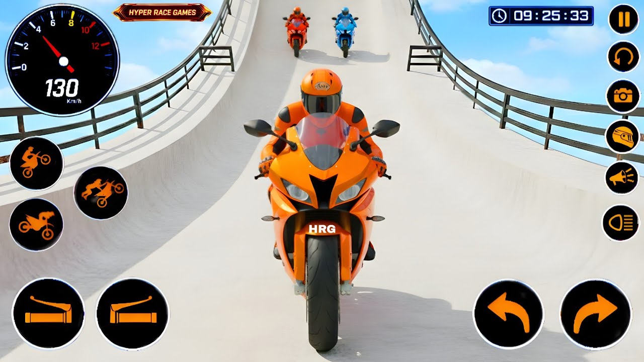 Ultra GT Bike Stunt Racing 3D - Extreme Mega Ramp 2025 - Android Gameplay