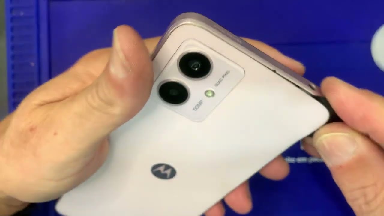 Como desmontar Motorola moto G14