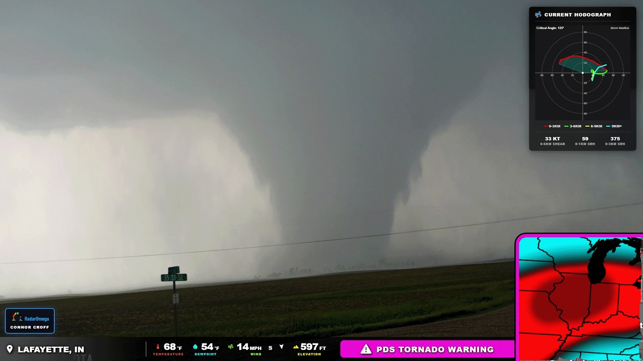 🔴LIVE | Midwest Severe Weather OUTBREAK Coverage | LIVE STORM CHASER