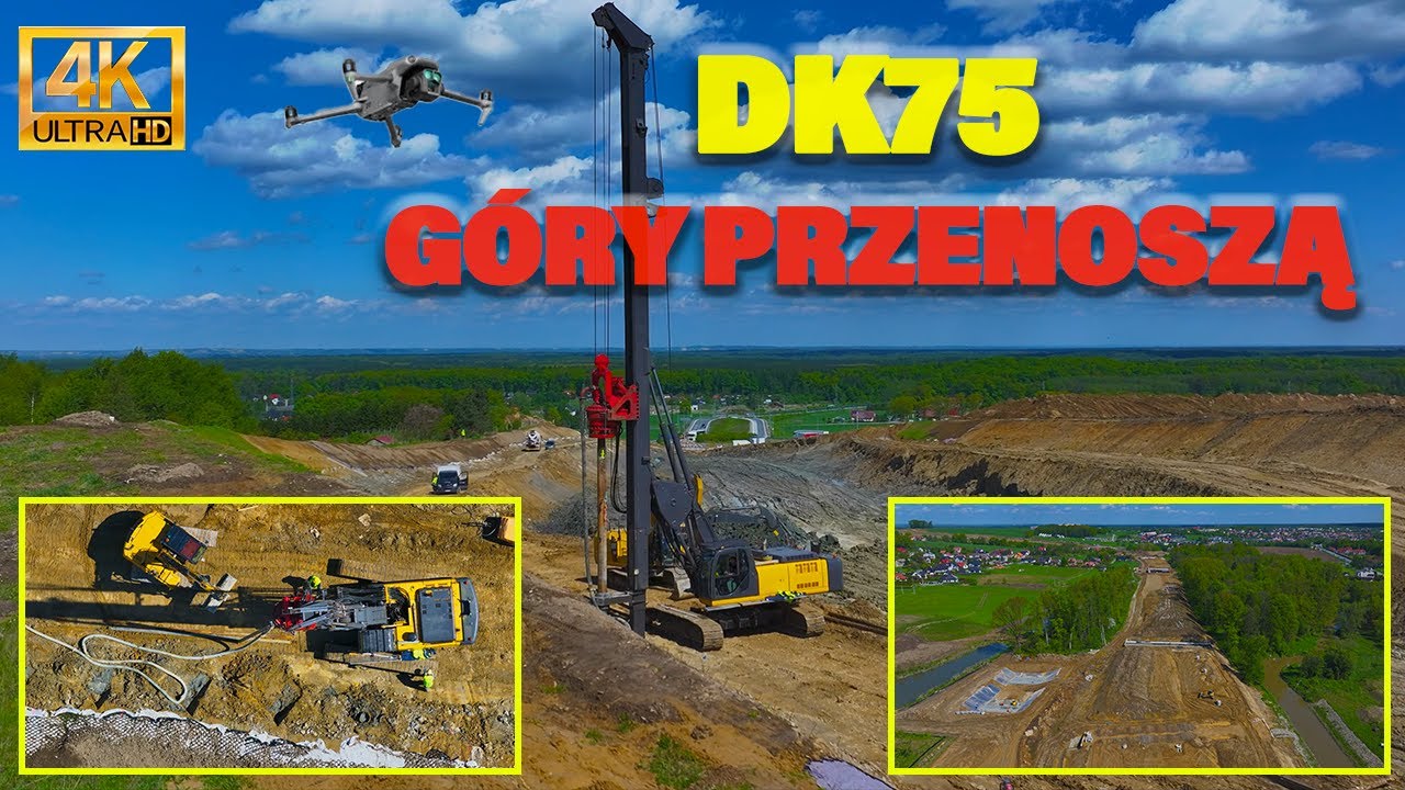 Budowa łącznika A4 i DK75 Brzesko - Początek sądeczanki | Poland under construction