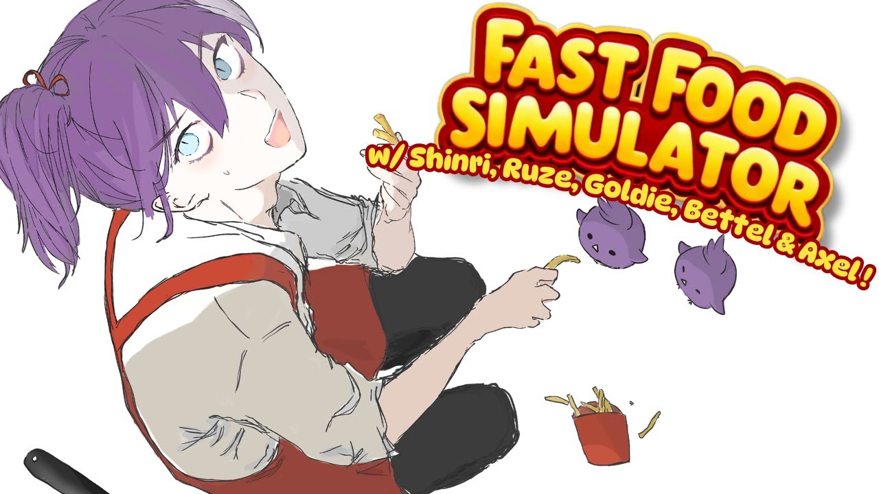 【FAST FOOD SIMULATOR】WELCOME TO TEMPBURGER, HOW CAN WE POI- SERVE YOU ! ! !