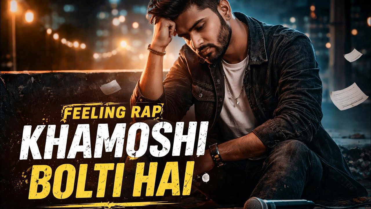 Khamoshi Bolti Hai | Feeling Rap Song | Emotional Hindi Rap | Audio Art