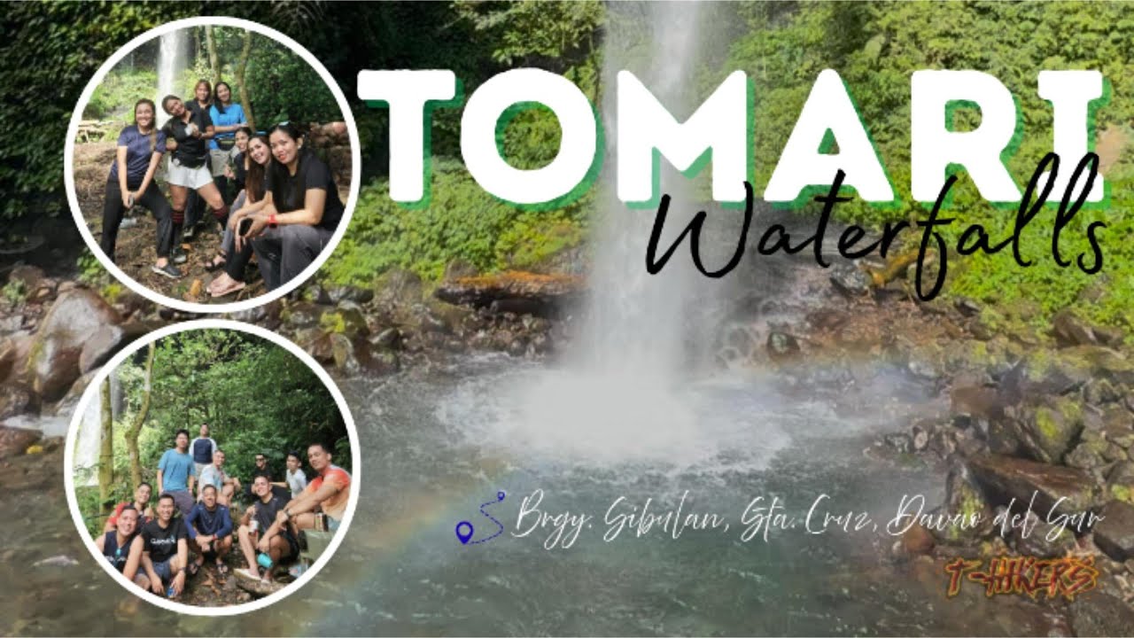 First Trail, First Falls: T-Hikers at Tomari Waterfalls 🌿💦 | Brgy. Sibulan, Sta. Cruz, Davao del Sur