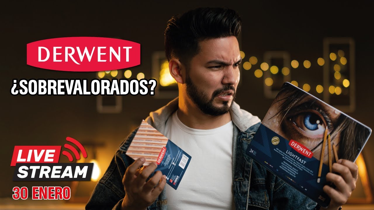 ¿Qué tal son los  lápices de colores #Derwent Lightfast ? | Soy Danny
