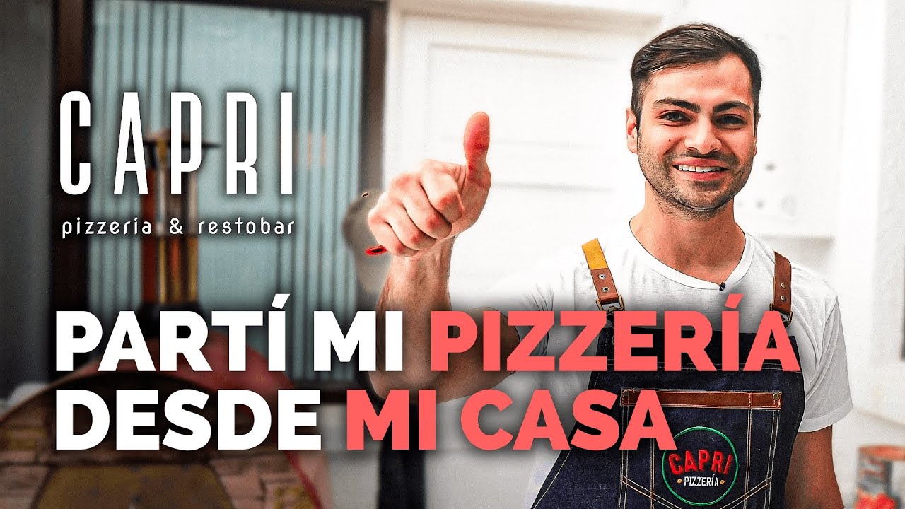 Cómo partir tu Negocio de Comida desde tu Casa - Nicolás Saavedra de Pizzería Capri
