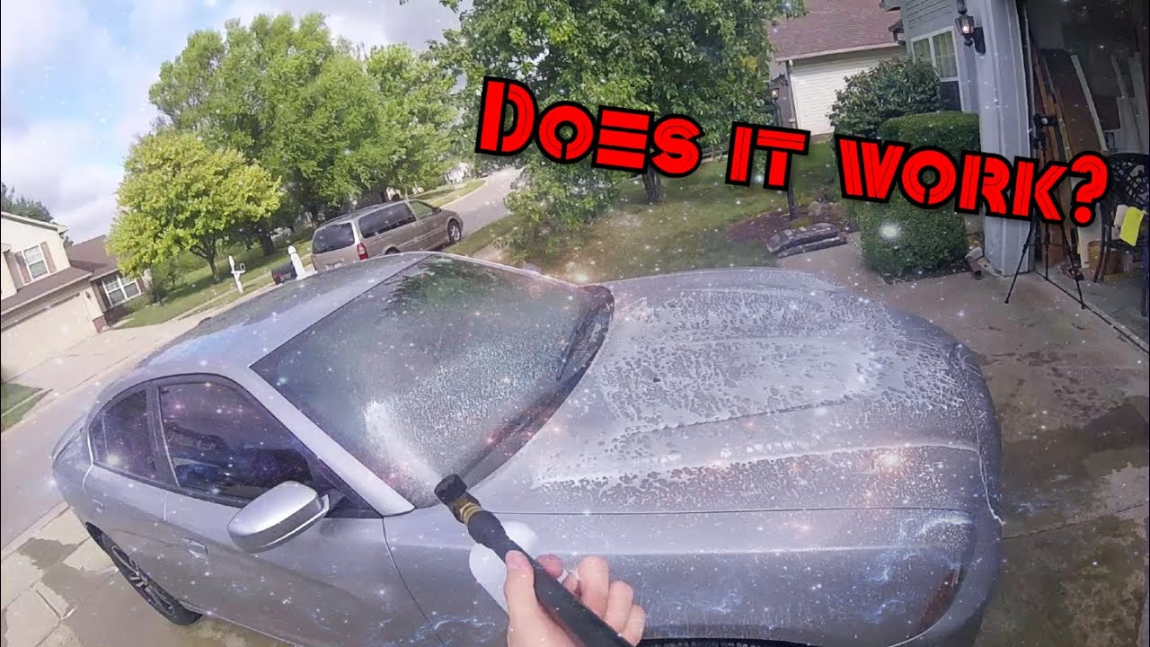 Using a Foam Cannon with Meguiar's Hybrid Ceramic Wax