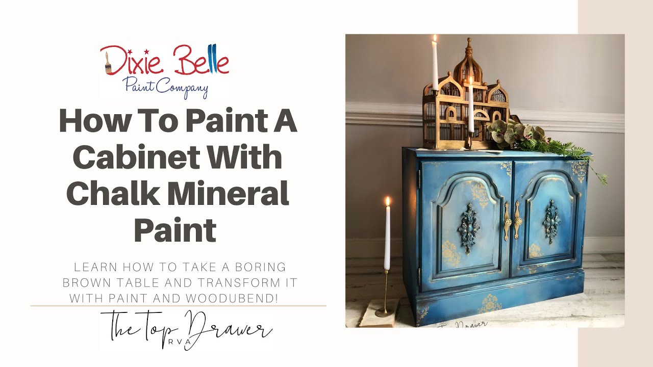 How To Blend Paint On Furniture A Dixie Belle Paint Tutorial