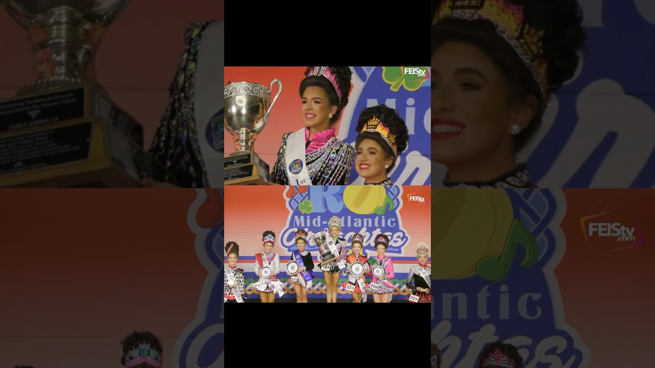 A dancers first title is always so special 🩷 #irishdance #champions #emotional