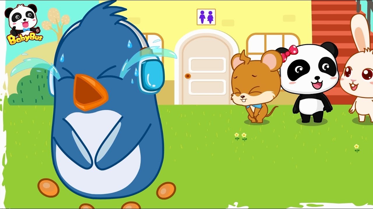 しつけ絵本★トイレじょうずにできるかな？ | トイレトレーニング | 読み聞かせ 絵本 | 赤ちゃんが喜ぶアニメ | 動画 | BabyBus