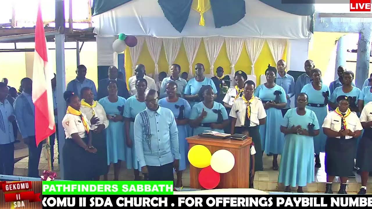 GEKOMU II SDA CHURCH LIVE STREAM (PATHFINDER SABBATH)