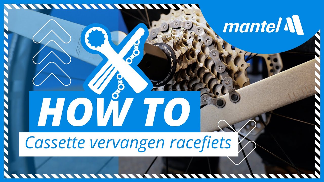 CASSETTE VERVANGEN van je RACEFIETS [Mantel How-to]