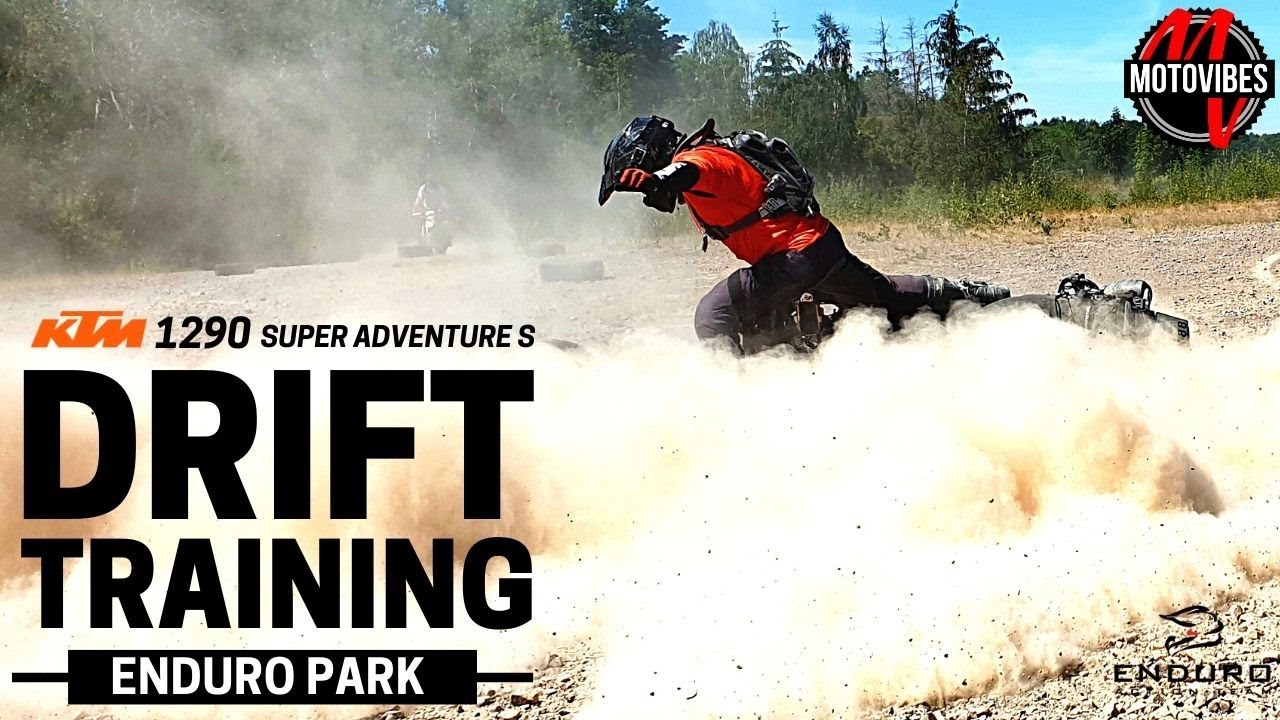 OFF-ROAD DRIFT TRAINING // Enduro Action Team // KTM 1290 Super Adventure S & 1190 Adventure R