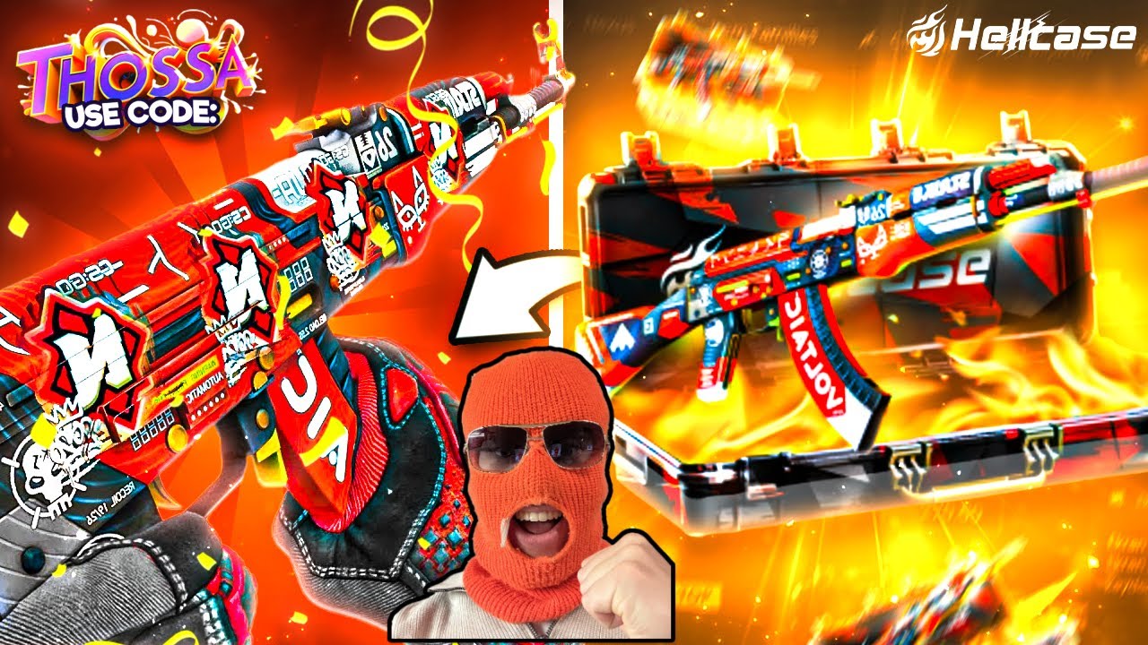 INSANE SESSION TODAY ON HELLCASE + THE BEST CODE!!