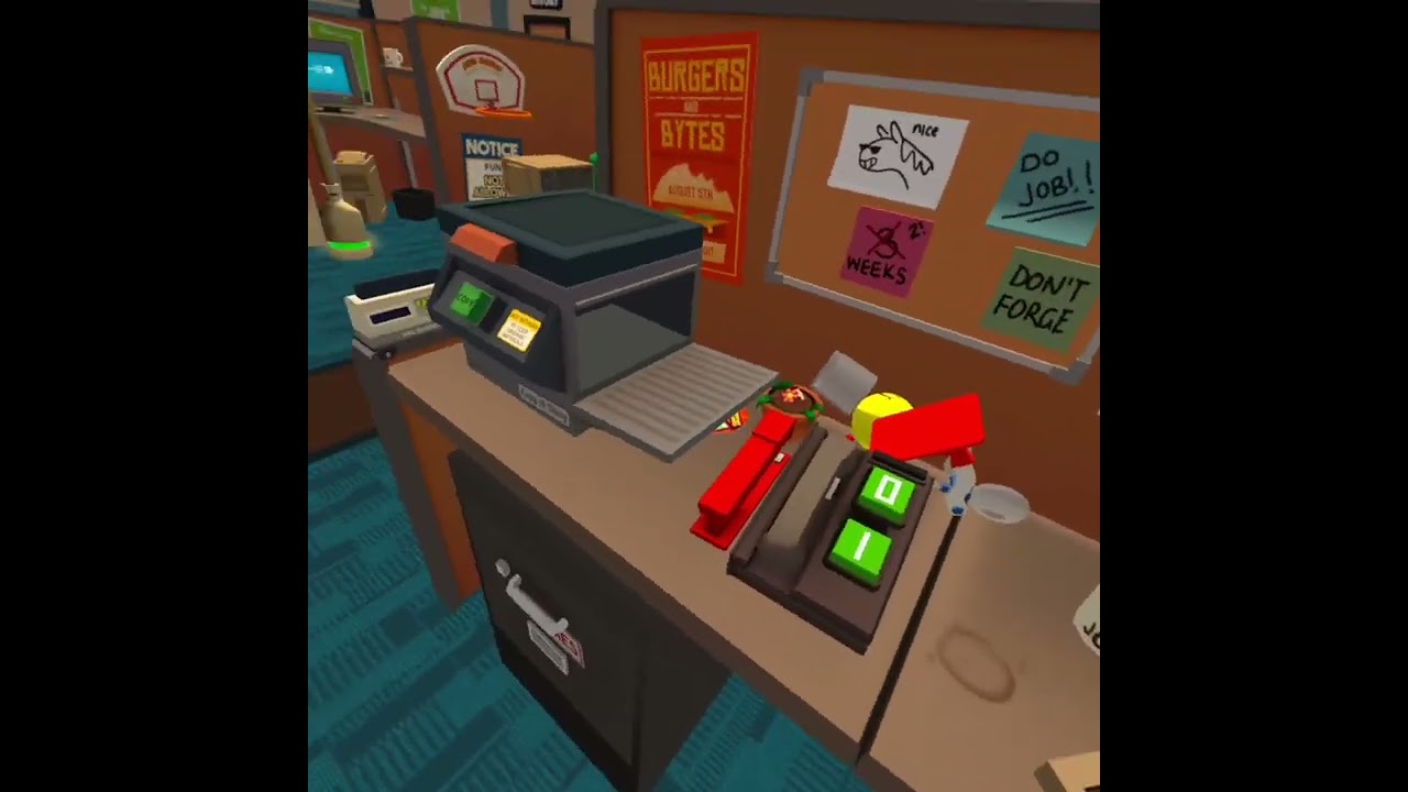 JOB SIMULATOR OFFICE WORKER🫥
