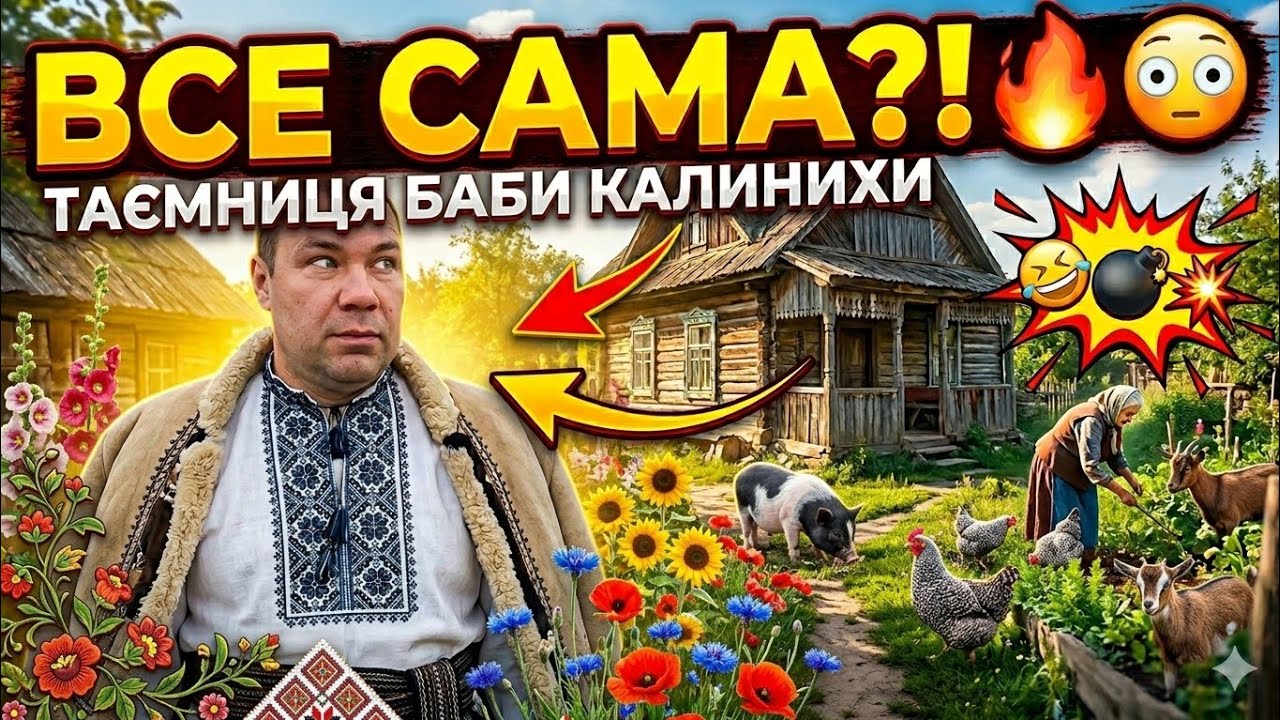 Хотянівські теревені! Коли все сама по життю це як? Таємниця баби Калинихи)🤣