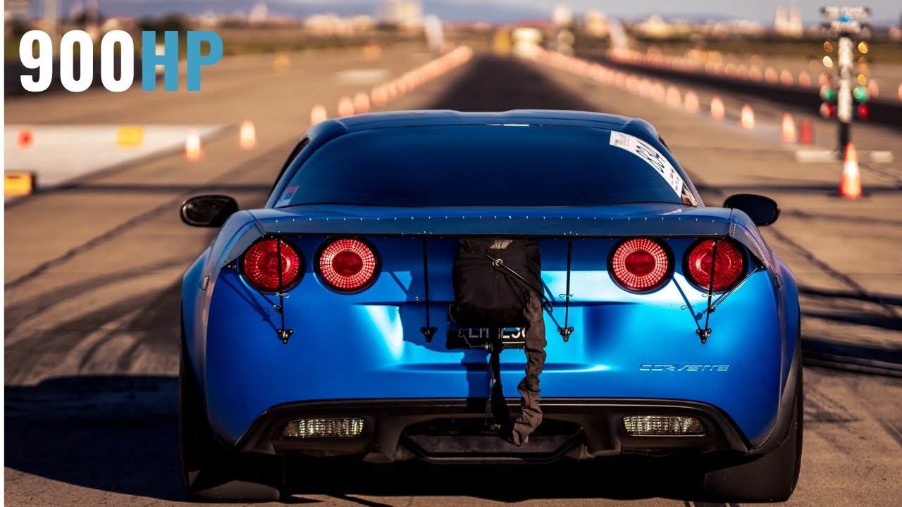 Chevrolet Corvette 900HP - Record 9.4s