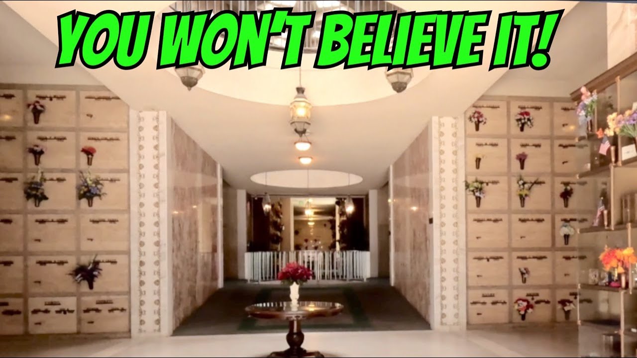 MAUSOLEUM TOUR!  YOU WON’T BELIEVE YOUR EYES!