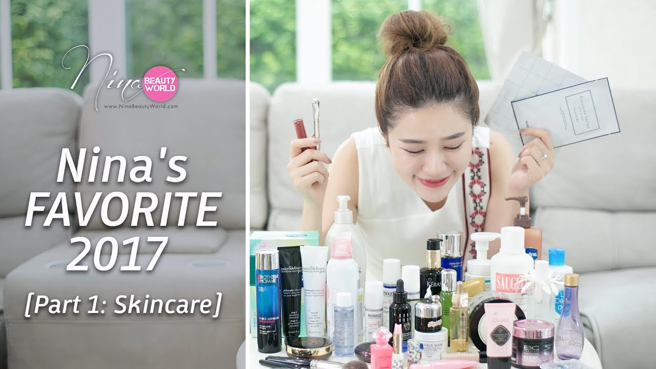 FAVORITE || Nina's Favorite 2017 [Part 1: Skincare] || NinaBeautyWorld