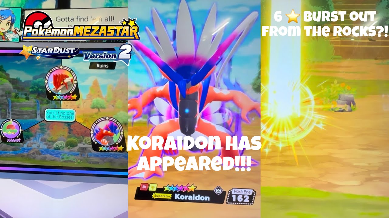 *THE AGE OF THE DINOSAURS!!!* Pokemon Mezastar Stardust 2!!!
