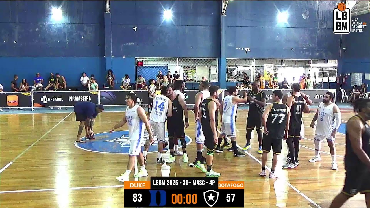 DUKE X BOTAFOGO • 30+ MASC • LBBM 2025 • QUARTAS DE FINAL