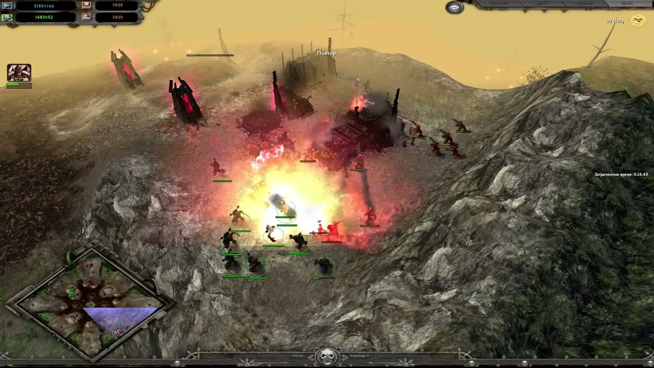 DoW -  Gorac vs AL - chaos vs orks 2 (18.05.2017)