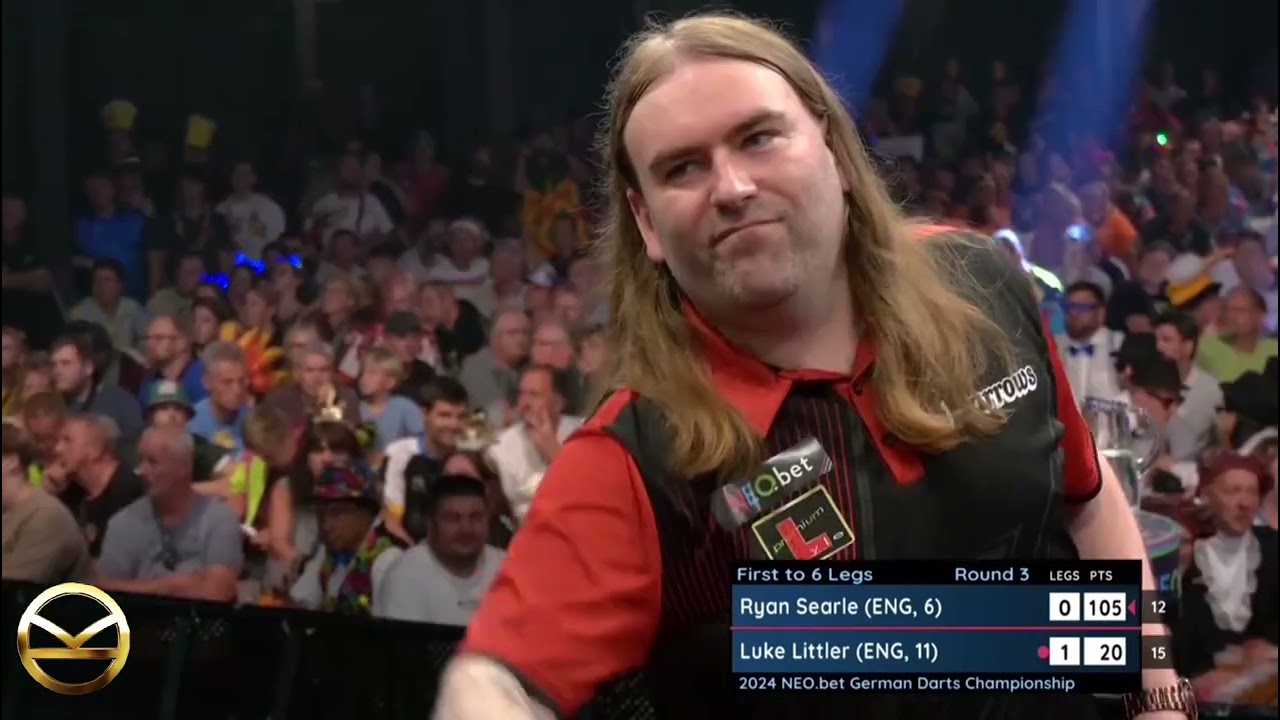 Luke Littler vs Ryan Searle | German Darts Championship 2024